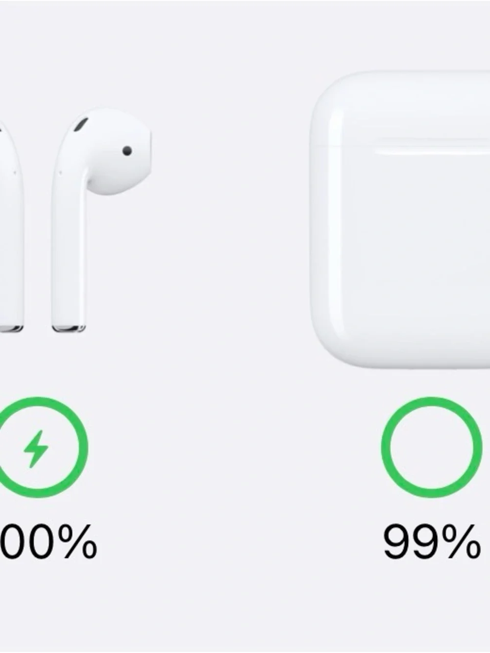 AirPods Gen 1 Charging Case with Lightning Cable - White